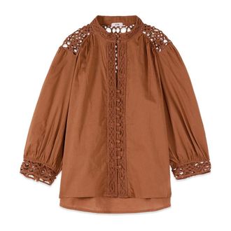 Oltre Donna, Camicette, Marrone, XS, new
