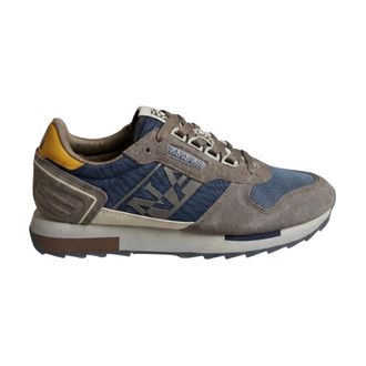 Napapijri Platform Sneakers - Heren - Schoenen - Bruin - Maat: 45 1/2 EU Leer