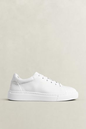 GANT Women Julice Leather Sneakers (37) WHITE