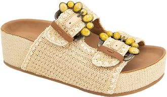 Gentle Souls Kendall Raffia Sandal