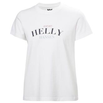 Helly Hansen Core Graphic T-Shirt 2.0 T-Shirt f&uuml;r Damen | wei&szlig;