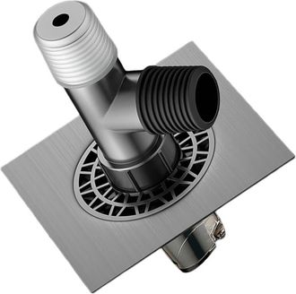 OEM Conector De Desag&uuml;e De Piso Para Lavadora - Conectado A La Lavadora