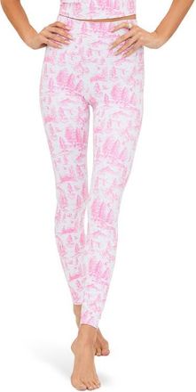 Beach Riot Piper Print Leggings in Powder Pink at Nordstrom, Size X-Large