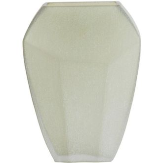 Light & Living Vaso De Vidrio Light & Living Vionna Color Verde Oliva