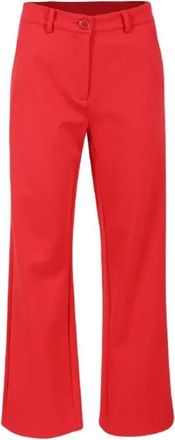 ZiZo Scarlet Red Elegante Broek - Dames - Wijde Broeken - Rood - XS - Broeken