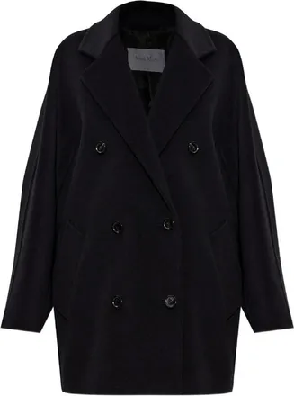 Max Mara Rebus Notch-lapel Double-breasted Coat