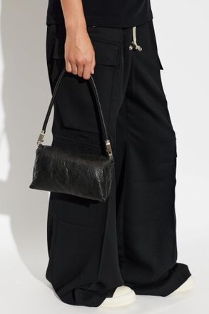Rick Owens Pillow Griffin Bag, Unisex, Black