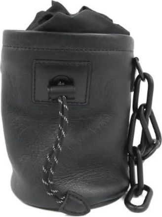 Louis Vuitton Borsa a spalla Nano Chalk Monogram Shadow Pre-owned - - Pre-owned - Uomo - Nero - ONE SIZE