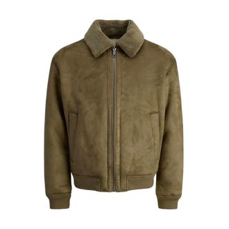 Jack & Jones Heren, Jassen, Groen, Maat: M Poliester