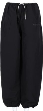 Alexander Wang Wide-Leg Track Pants with Subtle Logo Detail