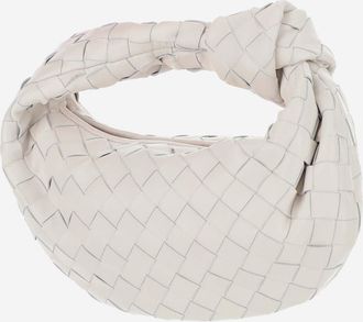 Bottega Veneta Womens Mini Bag Jodie White Lambskin Handbags Hand