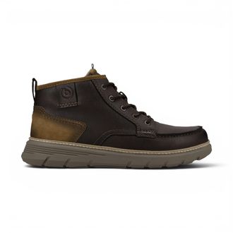 Bugatti Leren Bruine Veterschoenen Casual Enkellaarzen - Pulau