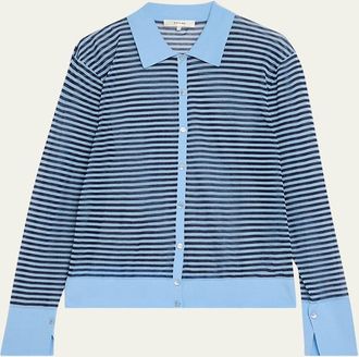 Frame Denim The Collared Cardigan