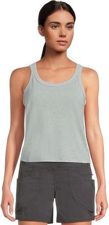 Prana Cozy Up Scoop Tank Top Womens Clothing Saltwater : MD (Womens 8-10), Hemp/Lyocell/Polyester