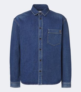Saint Laurent Cassandre denim shirt