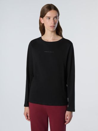 North Sails T-shirt met lange mouwen Met verhoogd logo