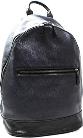 Coach Black Navy Leather Backpack (Pre-Owned)