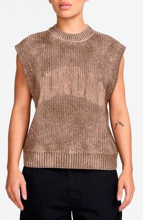 Nike Jordan GFX Flight Sleeveless Graphic Sweater in Hemp at Nordstrom, Size Medium