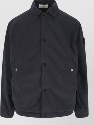 Stone Island casual coat high collar side pockets