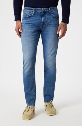 Mavi Jake Slim Fit Jeans in Mid Brushed Nashville at Nordstrom, Size 38 X 30