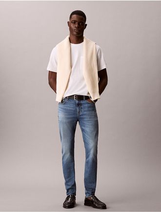 Calvin Klein Jeans Calvin Klein Mens Slim Tapered Jeans - Medium Blue - 29W x 30L