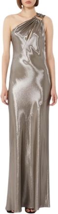 Max Mara Odissea Jurk - Dames - Avondkleed - Grijs - S - Kleedjes