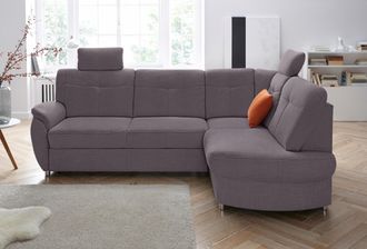 Sit&more Ecksofa »Sonoma L-Form« wahlweise mit Bettfunktion und Bettkasten
