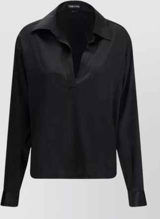 Tom Ford silk polo shirt