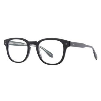 Garrett Leight Glasses, unisex, Black, Size: 48 MM Langley Glasses