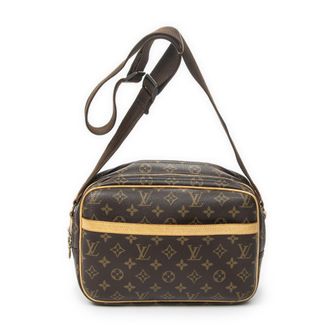 Louis Vuitton Pre-owned Womens Reporter PM Shoulder Bag - Brown - One Size