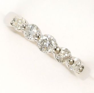 C&A Platinum Platinum 900 Band Ring (Pre-Owned)