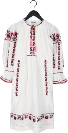 Antik Batik Milda Dress - Dames - Tunieken - Wit - XS - Overhemden