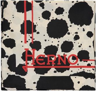 Herno polka-dot scarf - Neutrals