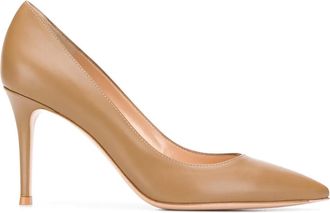 Gianvito Rossi Gianvito pumps met puntige neus - Bruin