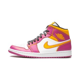 Nike Jordan 1 Mid D&iacute;a de Muertos - unisex - Sport - Veelkleurig - Maat: 40 1/2 EU Leer