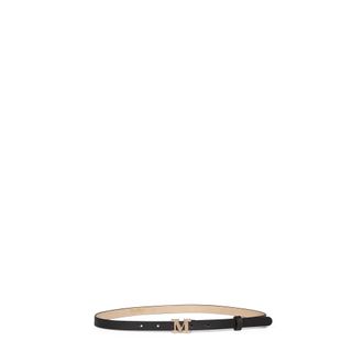 Max Mara Mgraziata 15 Riem - unisex - Riemen - Zwart - M - Leer - Accessoires