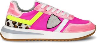 Philippe Model Sneakers Tropez 2.1 Running - Dames - Sneakers - Roze - 38 EU - Katoen - Schoenen