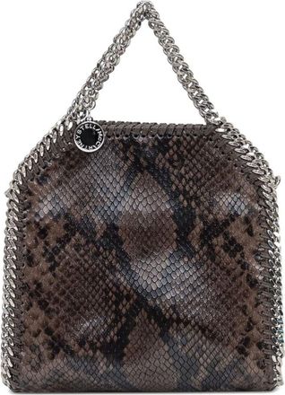 Stella McCartney Brown Falabella Tiny Crossbody Bag