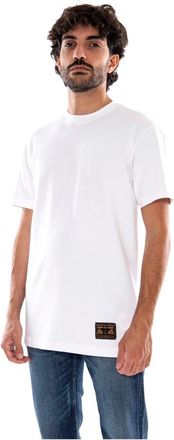 Lee Tee White - Heren - Tops - Wit - Maat: M