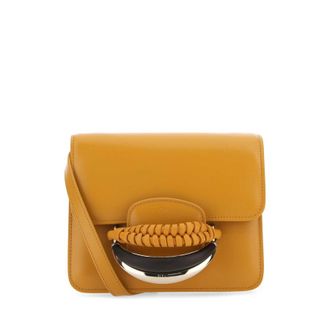Chlo&eacute; Mustard Leather Kattie Clutch
