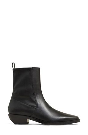 Madewell The Idris Ankle Boot in True Black at Nordstrom, Size 9.5