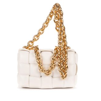 Bottega Veneta Padded Casette Chain Crossbody schoudertas