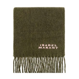 Isabel Marant Winter Scarves - Dames - Wintersjaals - Groen - ONE Size - Accessoires