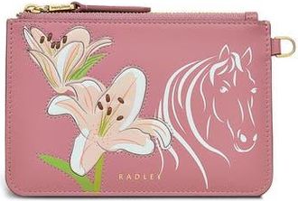 Radley London Small Kentucky Derby Zip Wallet in Sienna Pink at Nordstrom Rack