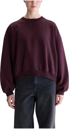 Bellerose Fancy 62 Sudadera - Sweatshirts & Hoodies - Mujer - Marr&oacute;n - S