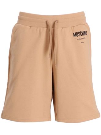 Moschino Shorts sportivi con stampa - Toni neutri