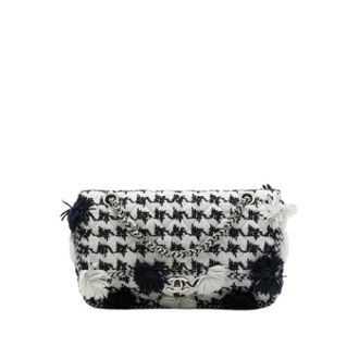 Chanel Pre-owned Quilted Canvas Shoulder Bag - Dames - Pre-owned - Veelkleurig - Maat: ONE Size