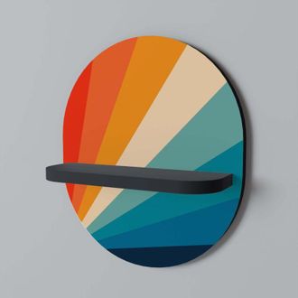 OEM Prism Concussion Estante Ovalado Negro