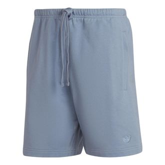 adidas originals Ess Short Solid Color Casual Sports Shorts Blue HD4819