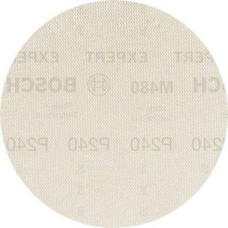 Bosch Malla De Lija Expert M480 Para Lijadoras Exc&eacute;ntricas De 125 Mm G 240 50 Unidades Para Lijadoras Exc&eacute;ntricas